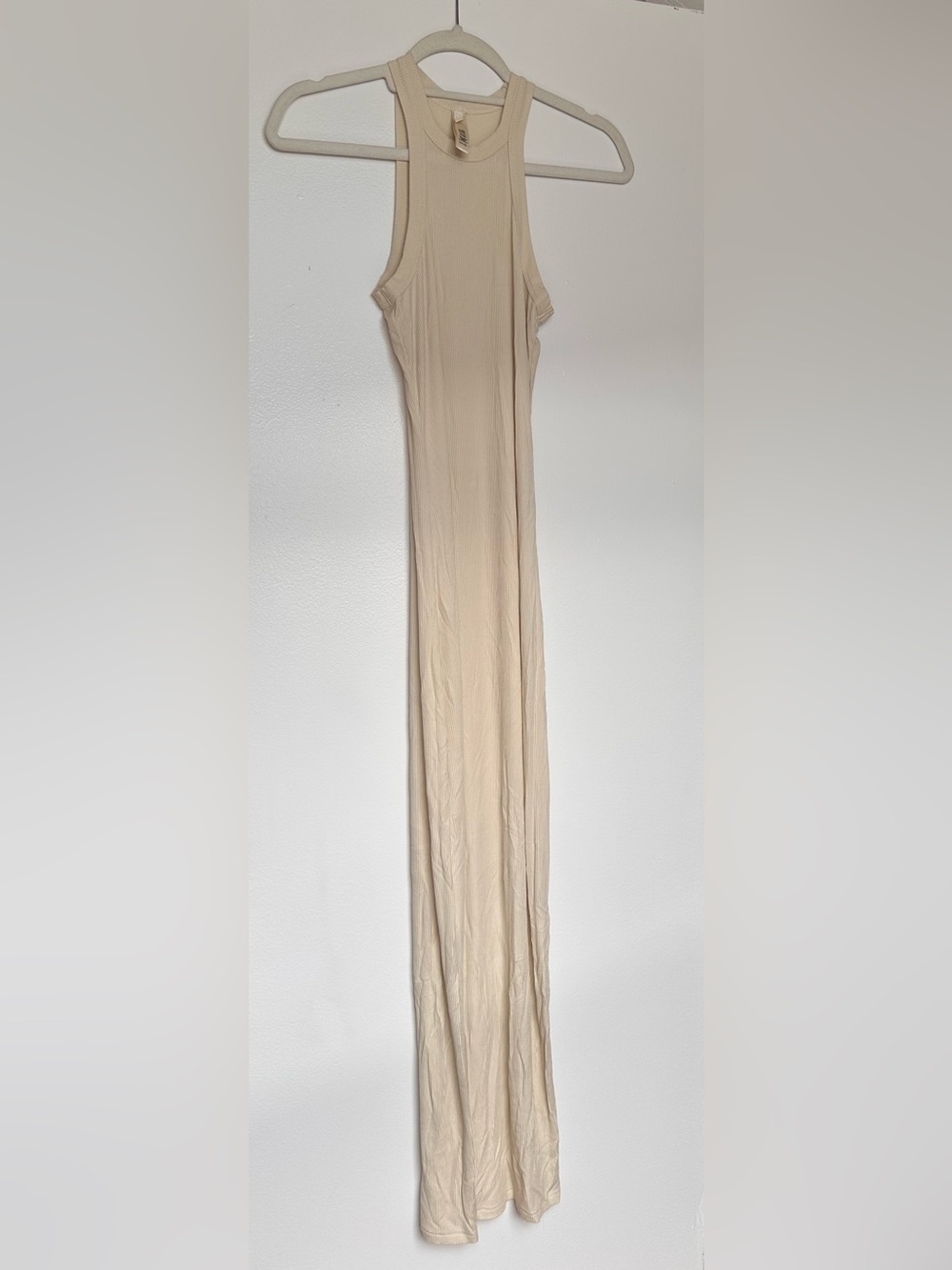 Skims SOFT LOUNGE LONG TANK DRESS | BONE SMALL